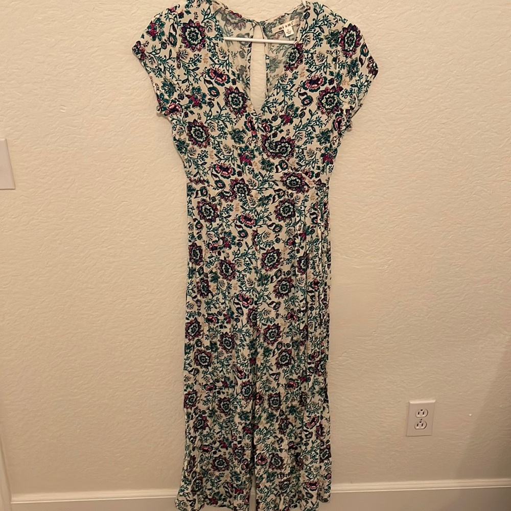 Floral Print Romper